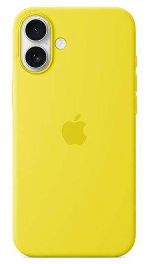 Apple Silicone Case with MagSafe for iPhone 16 Plus - Star Fruit
