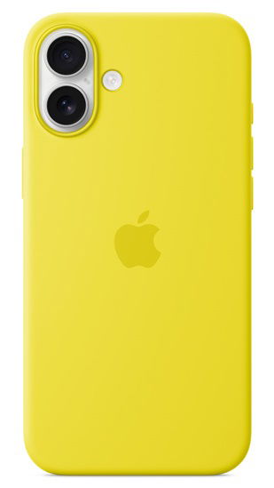 Apple Silicone Case with MagSafe for iPhone 16 Plus - Star Fruit