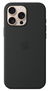 Apple Silicone Case with MagSafe for iPhone 16 Pro Max - Black