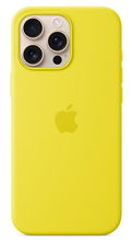 view Apple Silicone Case with MagSafe for iPhone 16 Pro Max - Star Fruit