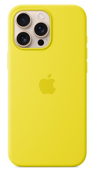 Apple Silicone Case with MagSafe for iPhone 16 Pro Max - Star Fruit