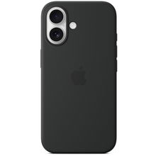 view Apple iPhone16 Silicone Case with MagSafe - Black