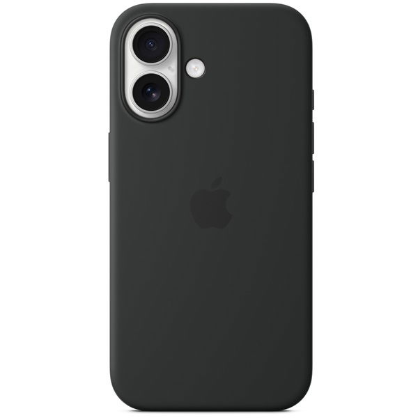 Apple iPhone16 Silicone Case with MagSafe - Black