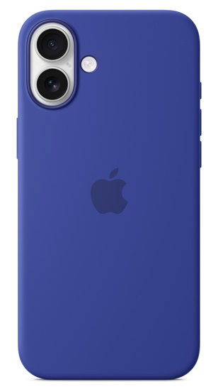 Apple Silicone Case with MagSafe for iPhone 16 - Ultramarine