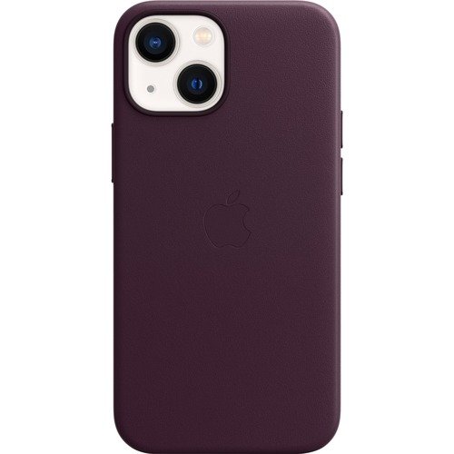 Apple Leather Case with MagSafe for iPhone 13 Mini - Dark Cherry