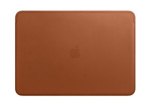 Apple Leather Sleeve for 15 Inch MacBook Pro - Saddle Brown