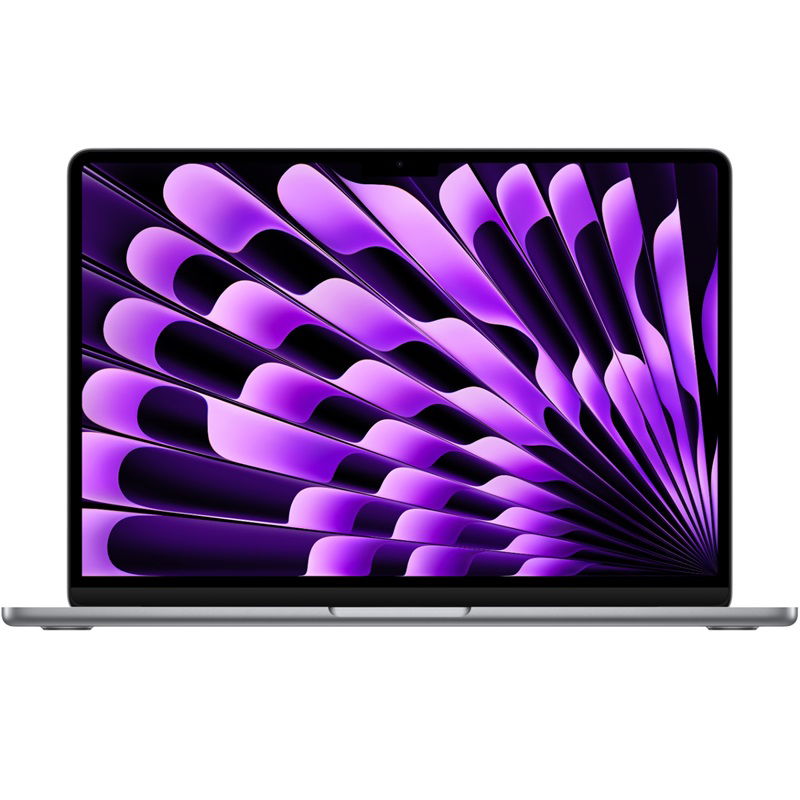 Apple MacBook Air 13.6 Inch Liquid Retina M3 16GB RAM 256GB SSD Laptop with macOS - Space Grey