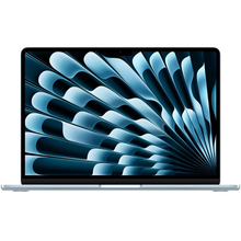 view Apple MacBook Air 13.6 Inch Liquid Retina M4 24GB RAM 512GB SSD Laptop with macOS - Sky Blue