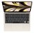 Apple MacBook Air 13.6 Inch Liquid Retina M2 8GB RAM 256GB SSD Laptop with macOS - Starlight