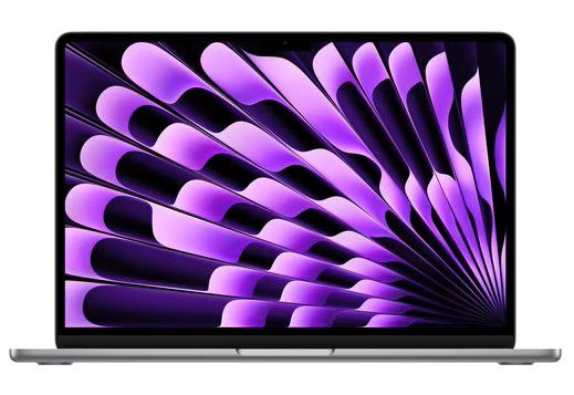 Apple MacBook Air 13.6 Inch Liquid Retina M3 16GB RAM 1TB SSD Laptop with macOS - Space Grey