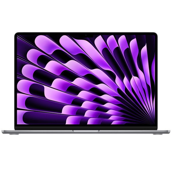 Apple MacBook Air 15.3 Inch Liquid Retina M3 8GB RAM 512GB SSD Laptop with macOS - Space Grey