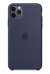 Apple Silicone Case for iPhone 11 Pro Max - Midnight Blue