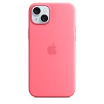 Apple Silicone Case with MagSafe for iPhone 15 Plus - Pink