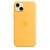 Apple Silicone Case with MagSafe for iPhone 15 Plus - Sunshine