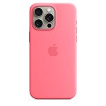 Apple Silicone Case with MagSafe for iPhone 15 Pro Max - Pink