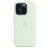 Apple Silicone Case with MagSafe for iPhone 15 Pro - Soft Mint