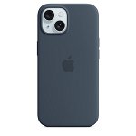 Apple Silicone Case with MagSafe for iPhone 15 - Storm Blue