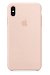 Apple Silicone Case for iPhone XS Max - Pink Sand