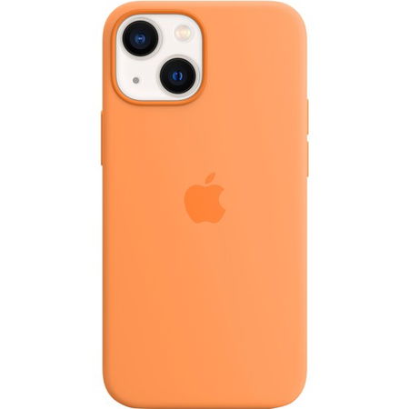 Apple Silicone Case with MagSafe for iPhone 13 Mini - Marigold