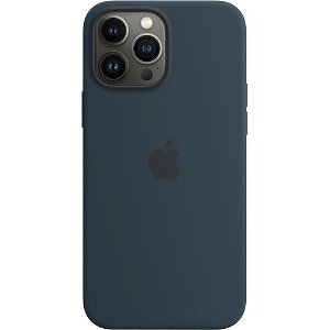 Apple Silicone Case with MagSafe for iPhone 13 Pro Max - Abyss Blue