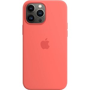 Apple Silicone Case with MagSafe for iPhone 13 Pro Max - Pink Pomelo