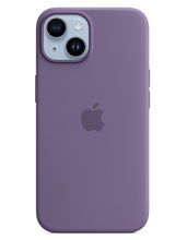 view Apple Silicone Case with MagSafe iPhone 14 - Iris