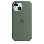 Apple Silicone Case with MagSafe for iPhone 15 - Cypress