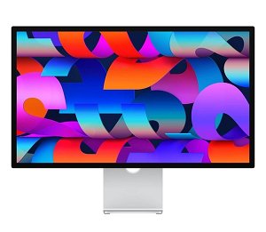 Apple Studio Display 27 Inch 5120x2880 5K 60Hz Nano-Texture Glass Monitor with Tilt and Height Adjustable Stand & Built-in Speakers - USB-C, Thunderbolt