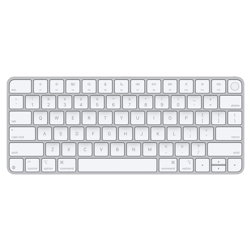 Apple USB-C Magic Keyboard with Touch ID for Mac Models with Apple Silicon - White