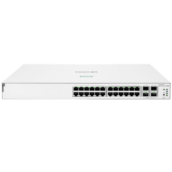 Aruba Instant On 1930 24-Port Class4 PoE 195W Managed Switch - 4SFP