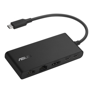 ASUS DC201 USB-C Dual Video Laptop Docking Station - 1x HDMI, 2x USB-C, 1x USB-A, 1x RJ-45