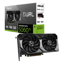 view ASUS DUAL-RTX5060TI-O16G 16GB GDDR7 NVIDIA Graphics Card - HDMI, DisplayPort