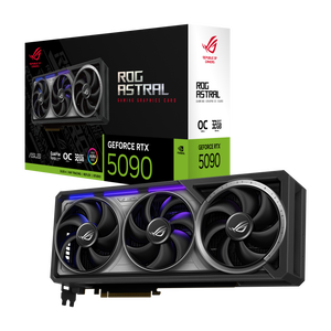 ASUS ROG Astral GeForce RTX 5090 32GB GDDR7 OC Edition Gaming Graphic Card - HDMI, DisplayPort