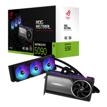 view ASUS ROG Astral LC GeForce RTX 5090 32GB GDDR7 OC Edition Gaming NVIDIA Graphics Card - HDMI, DisplayPort