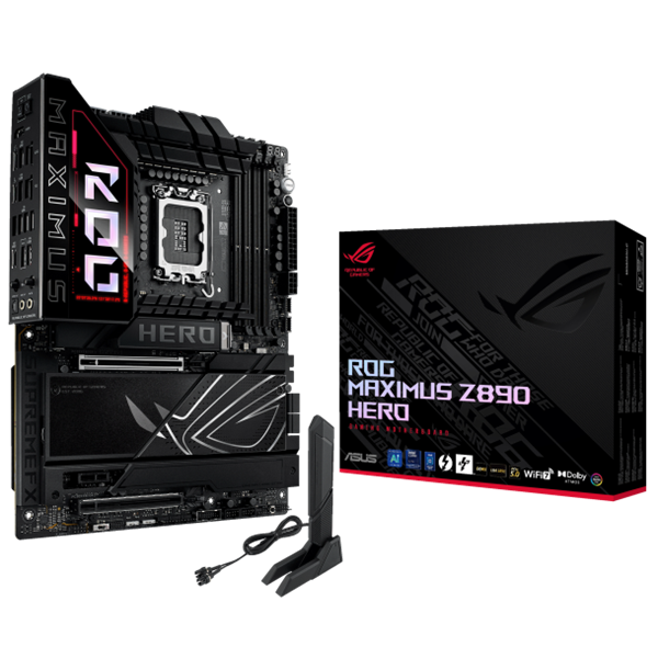 ASUS ROG MAXIMUS Z890 HERO Intel LGA1851 Z890 ATX Wi-Fi Motherboard