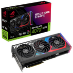 ASUS ROG-STRIX-RTX4070TIS-O16G-GAMING 16GB GDDR6X Graphic Card - HDMI, DisplayPort