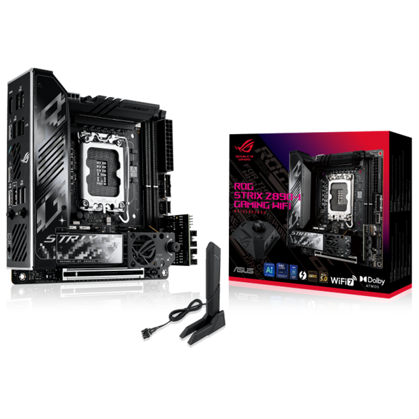 ASUS ROG STRIX Z890-I GAMING WIFI Intel LGA1851 Z890 Mini-ITX Wi-Fi Gaming Motherboard