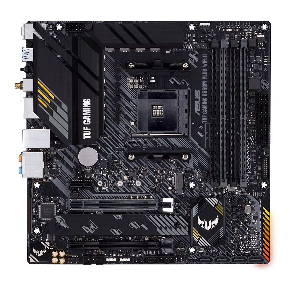Asus TUF Gaming B550M-Plus WIFI II AMD AM4 B550 microATX RGB Gaming Motherboard