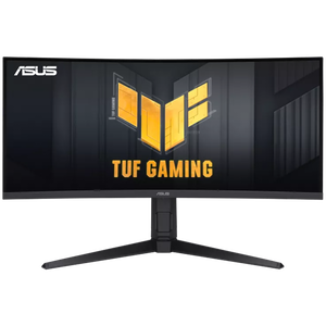 ASUS TUF Gaming VG34VQL3A 34 Inch 3440 x 1440 1ms 180Hz VA Curved Gaming Monitor with Speakers & USB Hub - HDMI, DisplayPort + FREE Headset