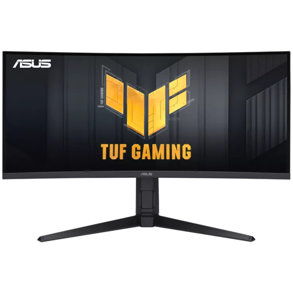 ASUS TUF Gaming VG34VQL3A 34 Inch 3440 x 1440 1ms 180Hz VA Curved Gaming Monitor with Speakers & USB Hub - HDMI, DisplayPort + FREE Headset