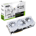 ASUS TUF-RTX4070TIS-O16G-WHITE-GAMING 16GB GDDR6X Graphic Card - HDMI, DisplayPort