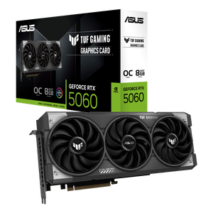 ASUS TUF-RTX5060-O8G-GAMING 8GB GDDR7 Graphic Card - HDMI, DisplayPort