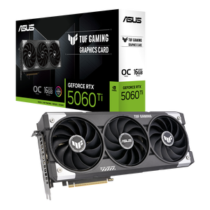 ASUS TUF-RTX5060TI-O16G-GAMING 16GB GDDR7 NVIDIA Graphics Card - HDMI, DisplayPort