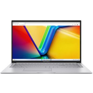 ASUS Vivobook 17 X1704 17.3 Inch Intel i5-1335U 4.6GHz 8GB RAM 512GB SSD Laptop with Windows 11 Pro - Cool Silver