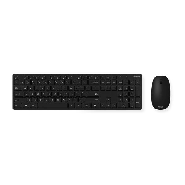 Asus W5000 Wireless Keyboard & Mouse Combo - Black