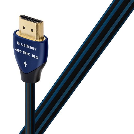AudioQuest BlueBerry 4K-8K 18Gbps 5m HDMI Cable