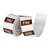 Avery 40mm Thursday Square Label Brown/White - 500 Labels