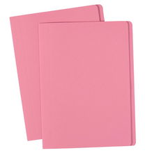 view Avery Foolscap 200gsm File Folder Pink - 100 Pack