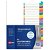 Avery L7411-26 Multi-Coloured A4 Laser Inkjet Customisable A-Z Dividers - 26 Tabs