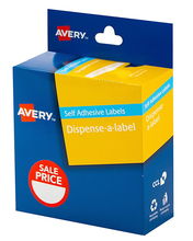 view Avery Sale Price 24 mm Dispenser Label - 300 Pack